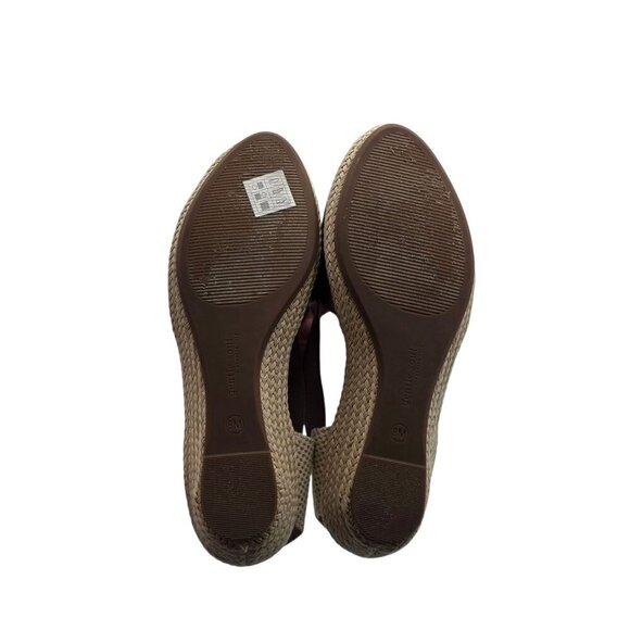 Women's - Gentle Souls by Kenneth Cole Lena Wedge Leather Sandals, Size 8 - Picture 5 of 10